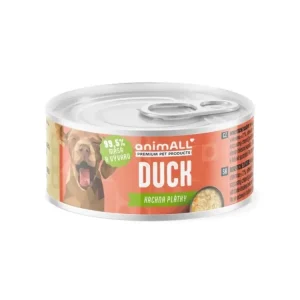 animALL konzerva pes Kachna plátky 80g Cenový Hit