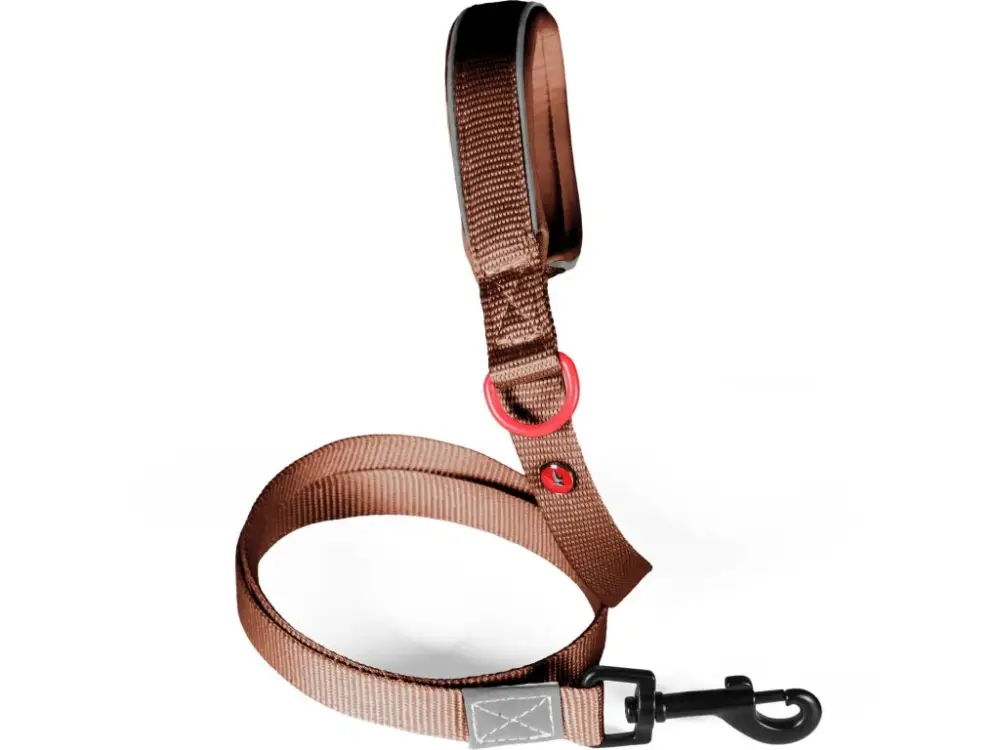 Výhodná Nabídka Vodítko pes PREMIUM nylon 25mm/1,2m moka Zolux