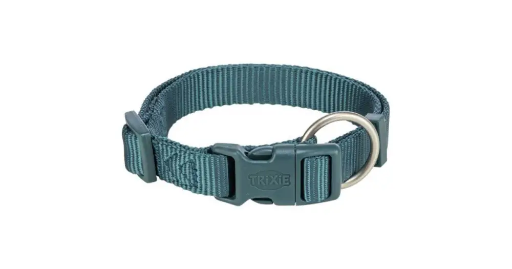 Nylonový obojek PREMIUM, petrolejová M-L:35-55cm/20mm Kup Teď