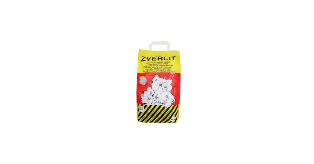 Akce ZVERLIT červený hrubá s vůní Podestýlka kočka 10kg