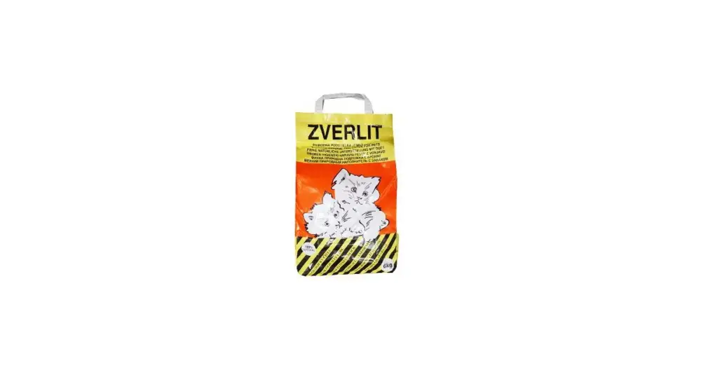 ZVERLIT oranžový jemná svůní Podestýlka kočka 6kg Levný