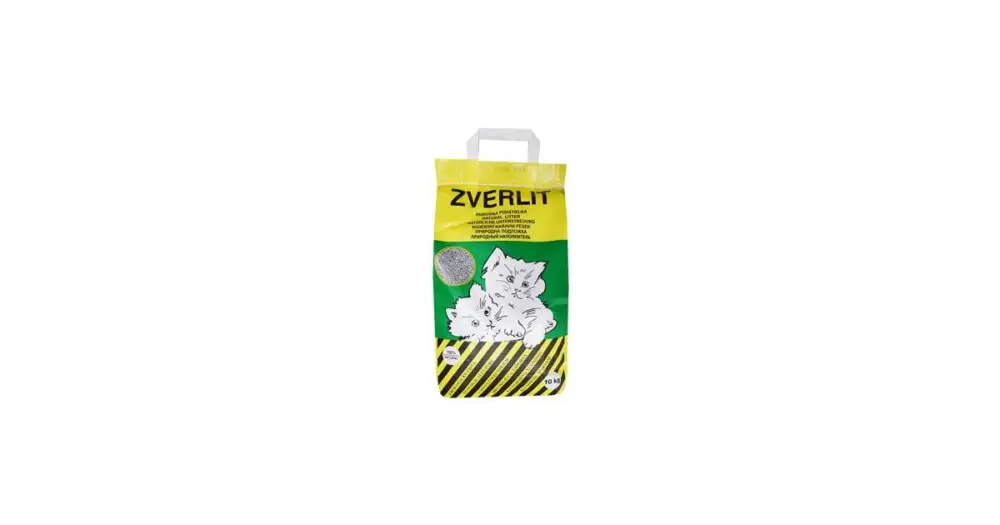 Pouze Dnes ZVERLIT zelený hrubá Podestýlka kočka 10kg
