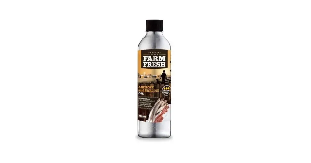 Farm Fresh Anchovy & Sardine oil Olej z ančov. a sard. 500ml Rychlé Dodání