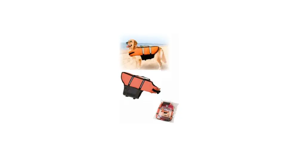 Odeslání Ihned Vesta plavací Dog L 40cm oranžová KARLIE