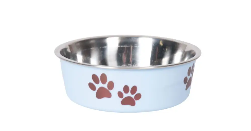 Nízká Cena Karlie-Flamingo Miska nerezová s plastovým opláštěním modrá 12cm 300ml
