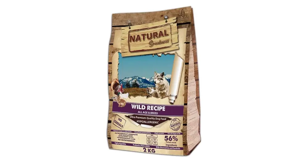 Hit Sezóny Natural Greatness Wild Recipe All B./kachna,krůta,kuře/ 2 kg