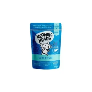 MEOWING HEADS Surf & Turf kapsička 100g Expresní Doručení