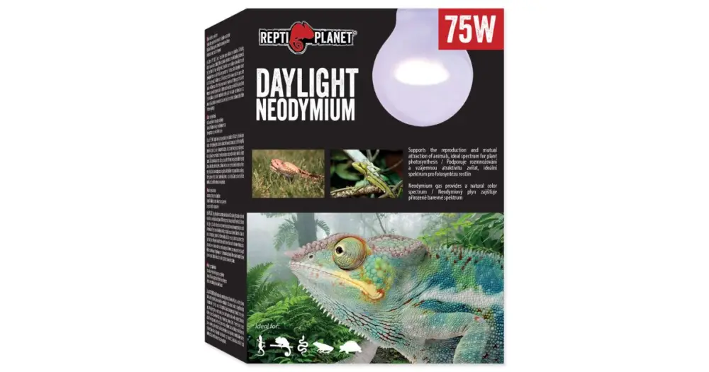 Ověřený Žárovka REPTI PLANET Daylight Neodymium 75W