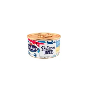 Butcher's Cat Class.Delic.Dinners tuňák+ryby konz85g Dokud Zásoby Vydrží