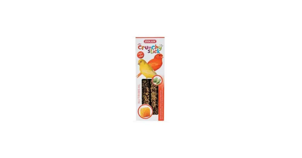 Crunchy Stick Canary Zrní/Med 2ks Zolux Expresní Doručení