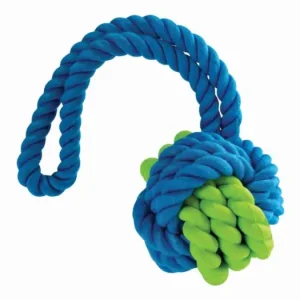 Objednat Nyní Kombinovaný Monty míč přírodní guma a bavlna s poutkem 31cm HipHop