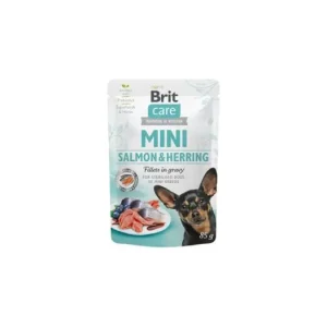Brit Care Dog Mini Salmon&Herring steril fillets 85g Akce