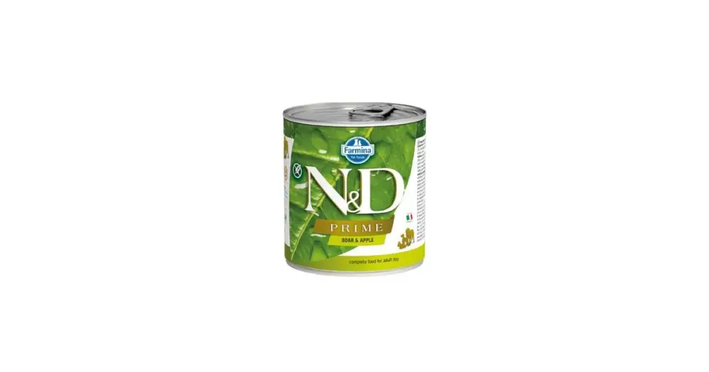 Originální N&D DOG PRIME Adult Boar & Apple 285g