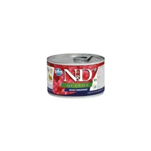 N&D DOG QUINOA Ad. Weight Mnmg Lamb&Brocolli Mini 140g Odeslání Ihned