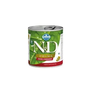Vrácení Zdarma N&D DOG PRIME Adult Chicken & Pomegranate 285g
