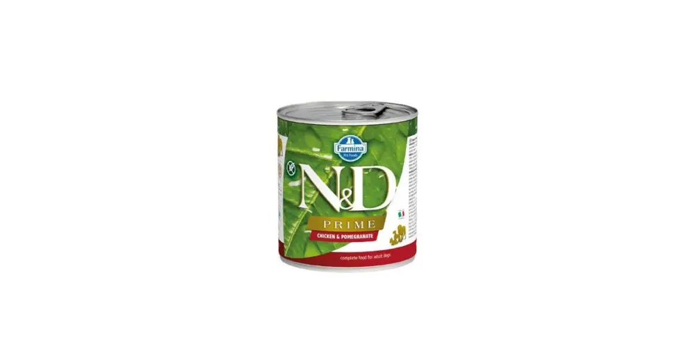 Vrácení Zdarma N&D DOG PRIME Adult Chicken & Pomegranate 285g