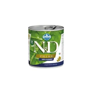 N&D DOG PRIME Adult Lamb & Blueberry 285g Nízká Cena