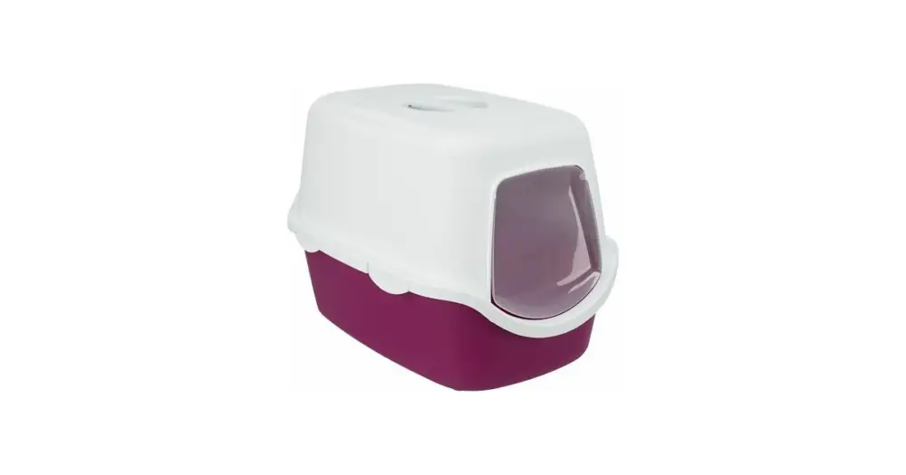 WC VICO kryté s dvířky, bez filtru 56 x 40 x 40 cm, vínová/bílá Výprodej