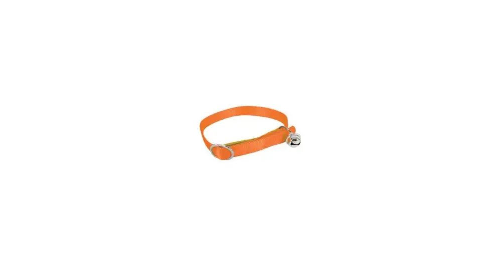 Zlevněný Obojek kočka nylon 10mm/30cm oranžový Zolux