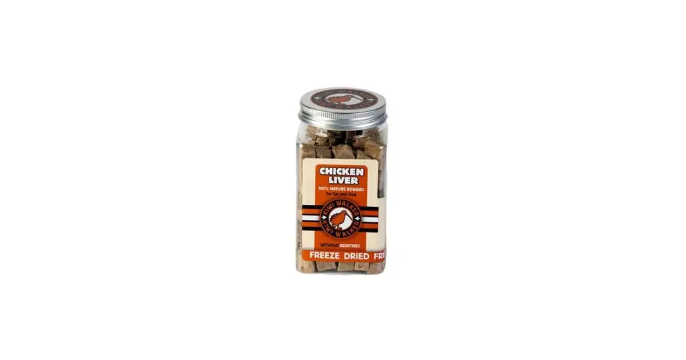 Pochoutka mrazem sušené kuřecí játra 115g Kiwi Akční Cena
