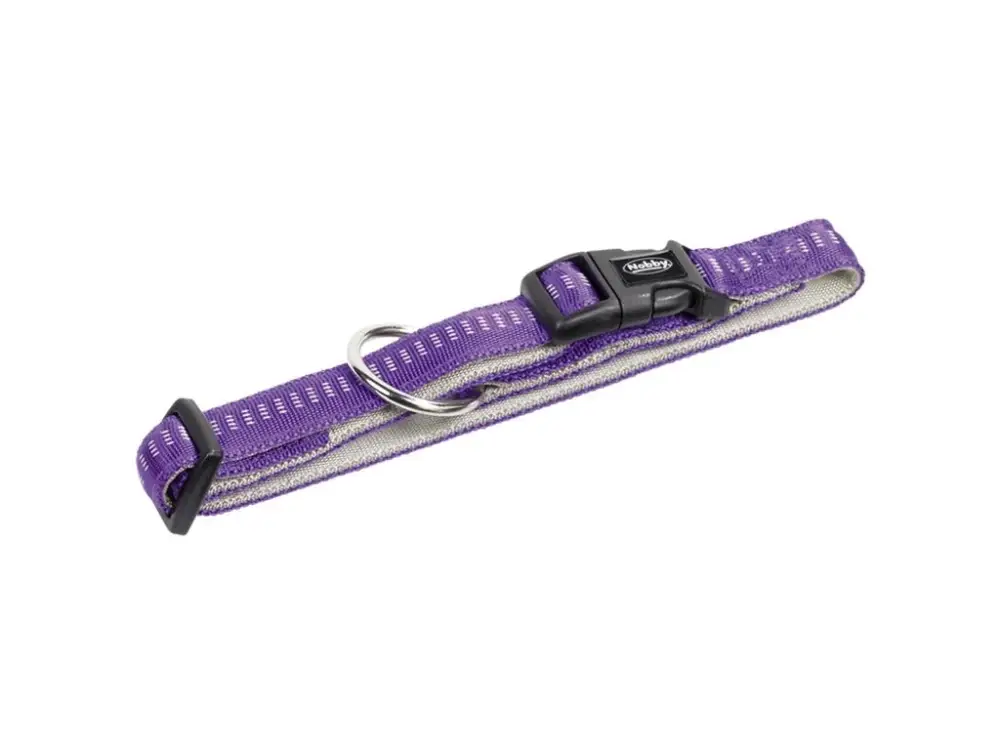 Ověřený Nobby SOFT GRIP obojek S-M 30-45cm / 20mm fialová