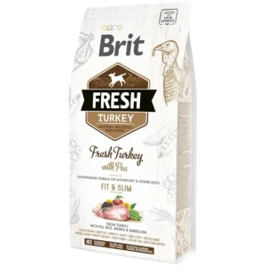 Brit Fresh Turkey & Pea Adult Fit & Slim 2,5 kg Oblíbený