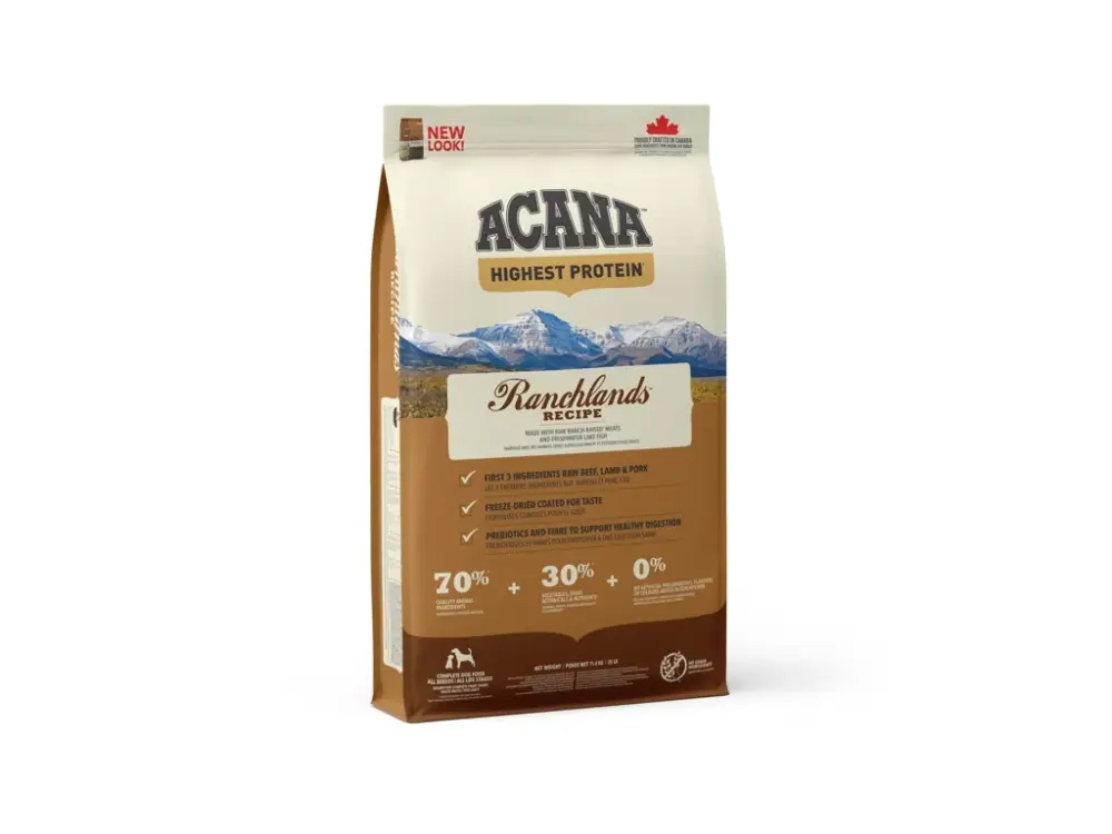 Acana Dog Ranchlands Recipe 11,4kg Finální Výprodej