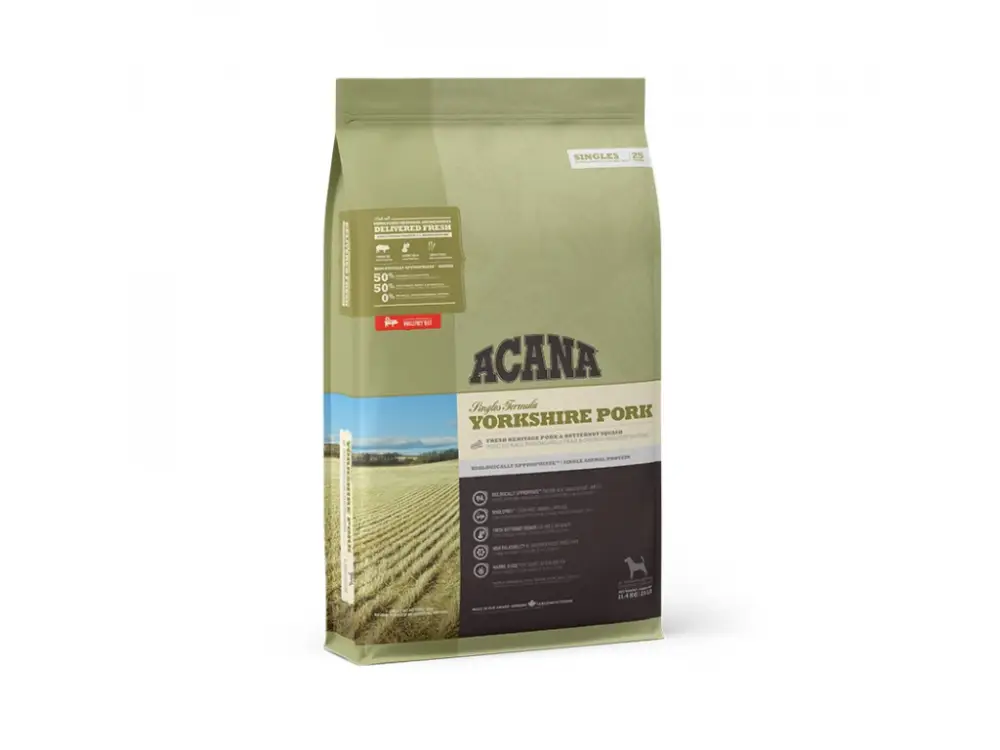 Acana Dog Singles Yorkshire Pork 11,4kg Ihned K Objednání