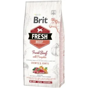 Top Prodej Brit Fresh Beef & Pumpkin Puppy Large Bones & Joints 12 kg