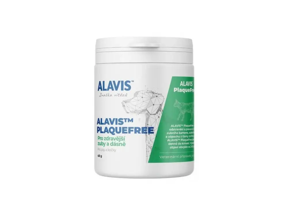 Alavis PlaqueFree pro psy a kočky 40g Nízká Cena