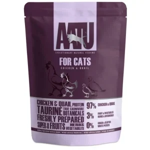 AATU Cat Chicken n Quail kapsička 85g Nová Kolekce