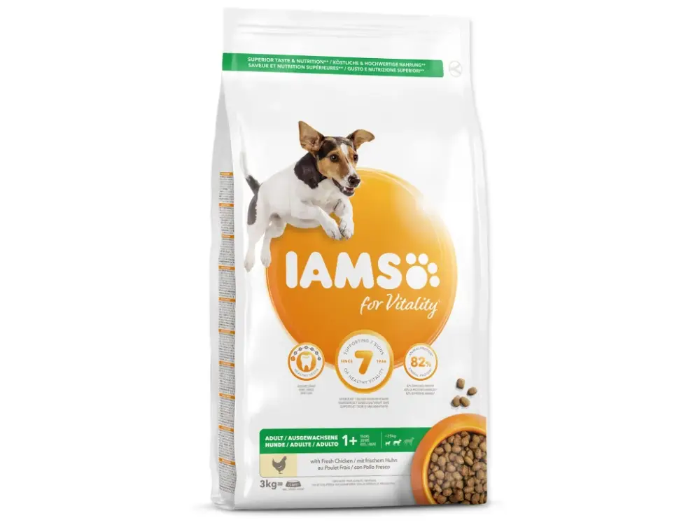 Koupit Online IAMS Dog Adult Small & Medium Chicken 3 kg