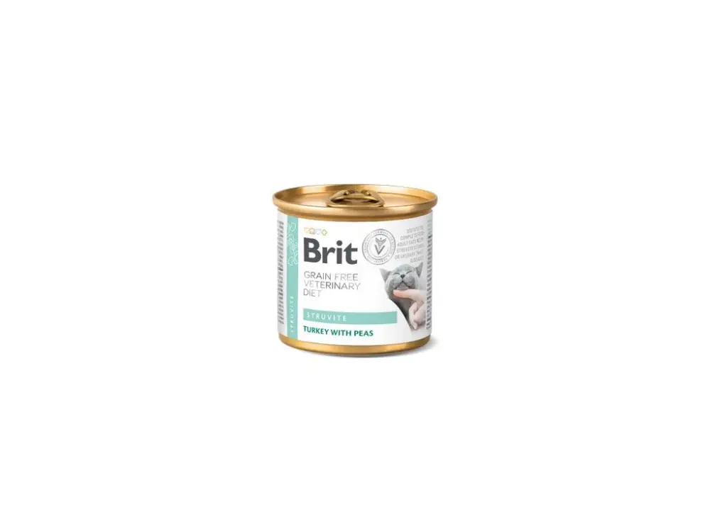 Brit Veterinary Diet Cat GF konz. Struvite 200g Odeslání Ihned