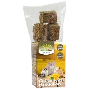Speciální Cena Pochoutka NATURE LAND Brunch celozrnné kostky s pampeliškou 90 g