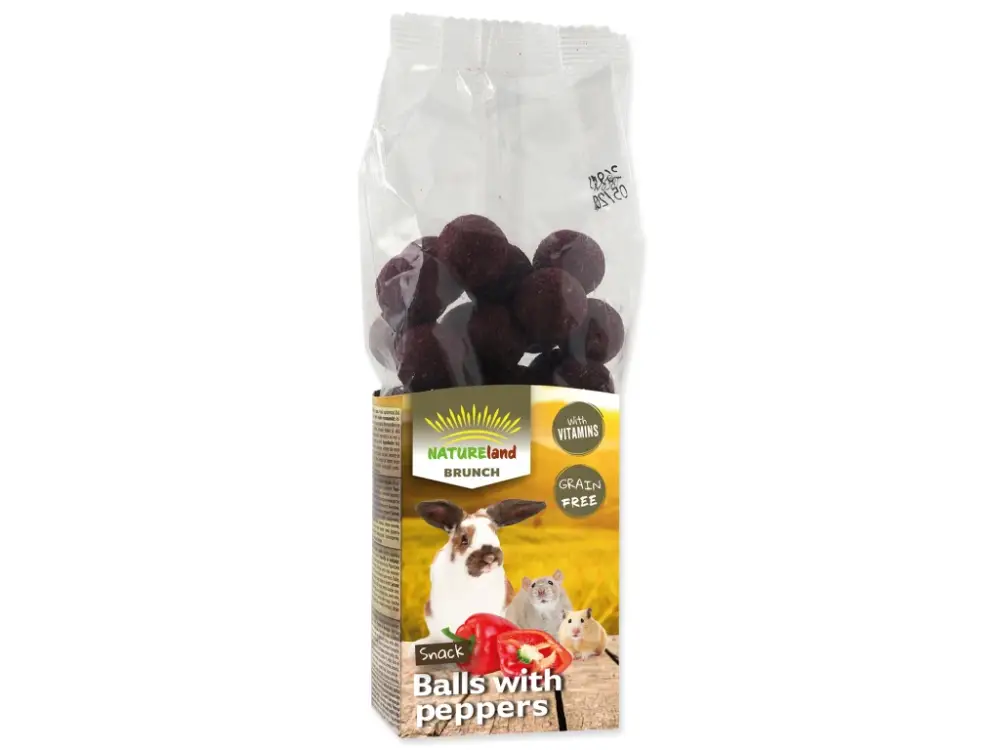 Pochoutka NATURE LAND Brunch paprikové kuličky 150 g Originální