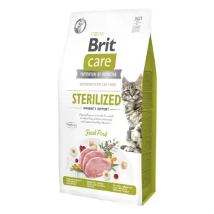 Nejprodávanější Brit Care Cat Grain-Free Sterilized Immunity Support 7kg