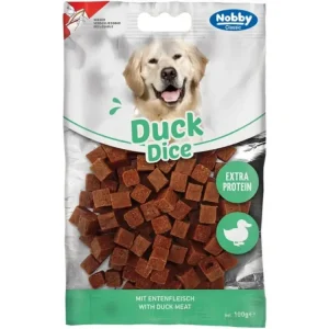 Výhodná Nabídka Nobby Classic Duck Dice kachní kostky 100g