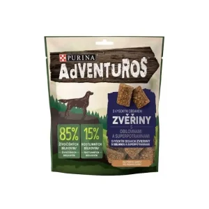 Nejprodávanější Purina Adventuros se zvěřinou a brusinkami 90g