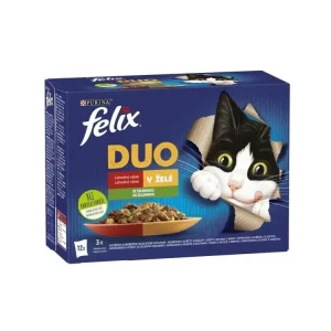 Zlevněný Felix Fantastic Duo Multipack lahodný výběr se zeleninou 12x85g