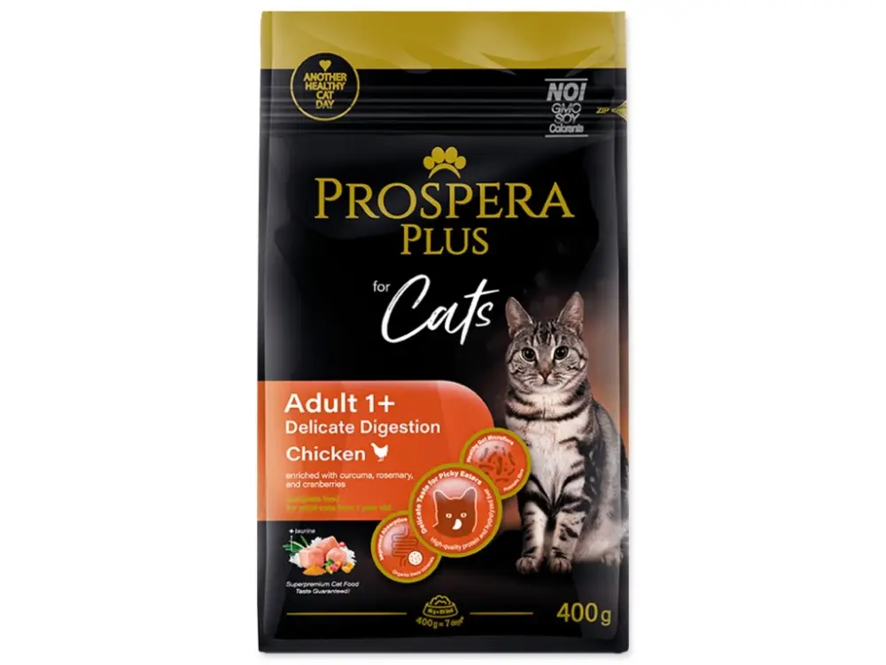 Prospera Plus Adult 1+ Chicken Delicate Digestion 400g Bezpečná Platba