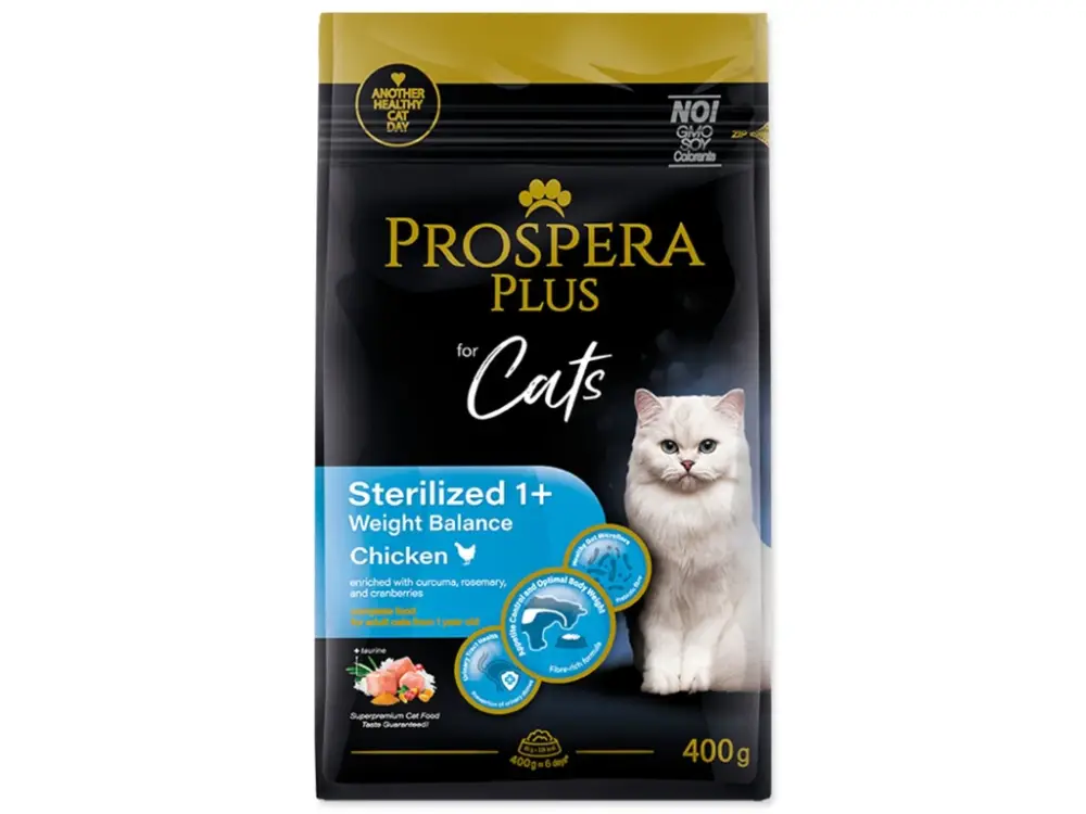 Prospera Plus Sterilized 1+ Chicken Weight Balance 400g Super Cena