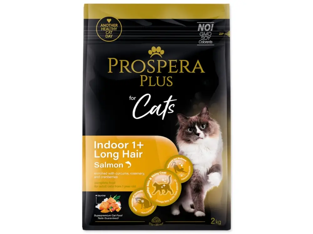 Prospera Plus Indoor 1+ Salmon Long Hair 2kg Must-Have
