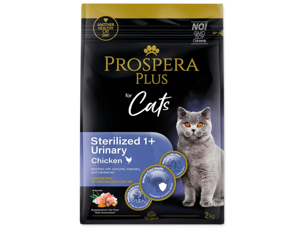 Omezená Nabídka Prospera Plus Sterilized 1+ Chicken Urinary 2kg