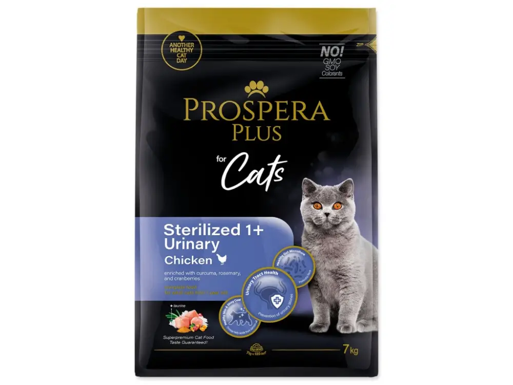 Prospera Plus Sterilized 1+ Chicken Urinary 7kg Hit Sezóny