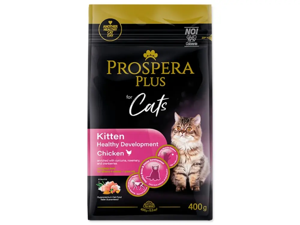 Prospera Plus Kitten Chicken Healthy Development 400g Poslední Šance