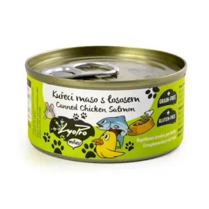 Lyopro Cat konzerva Kuřecí maso s lososem 85g Aktuální