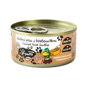 Lyopro Cat konzerva Kachní prsa s hřebenatkou 85g Tovární Cena