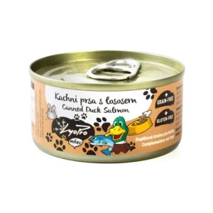 Oblíbený Lyopro Cat konzerva Kachní prsa s lososem 85g