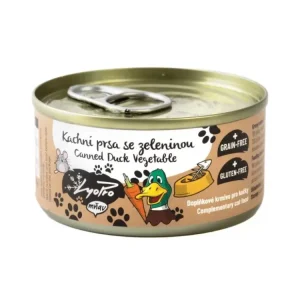 Lyopro Cat konzerva Kachní prsa se zeleninou 85g Přímo Od Výrobce