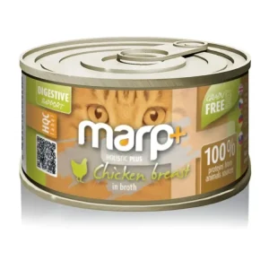Marp Holistic Plus konzerva pro kočky – Kuřecí prsa ve vývaru 70g Výprodej